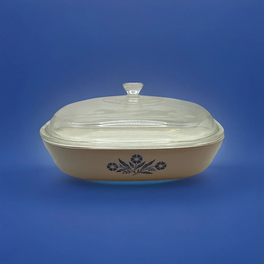 Vintage Corning Ware Blue Cornflower 10